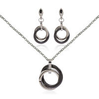 Stainless jewelry set women jewelry set earrings VD057498-676
