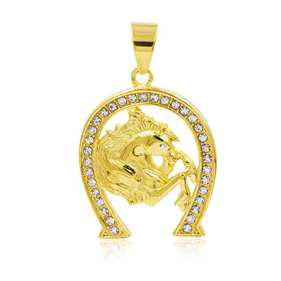 Gold plated pendant necklace pendant jewelry in China VD057782-640