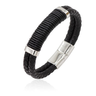 Handmade custom charm jewelry bracelet wide bracelet  for men - AW00293-673