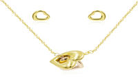 Fashion sweetheart Dubai women gold jewelry set