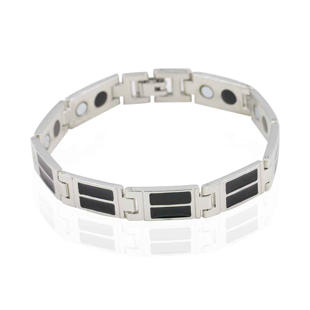 Fashion stainless steel men's magnetic tungsten bracelet - AW00399bhva-244