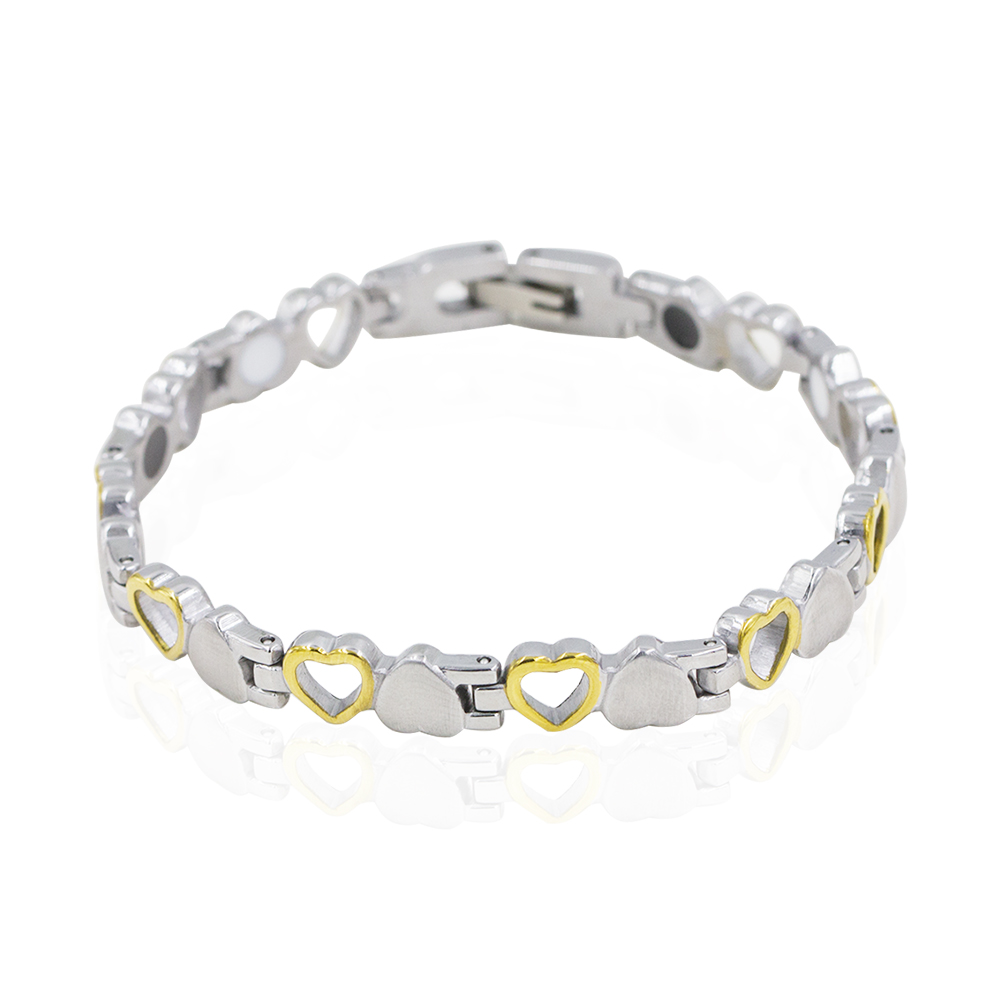 Stainless steel women fashion lovely design charm bracelet - AW00404vhkb-244