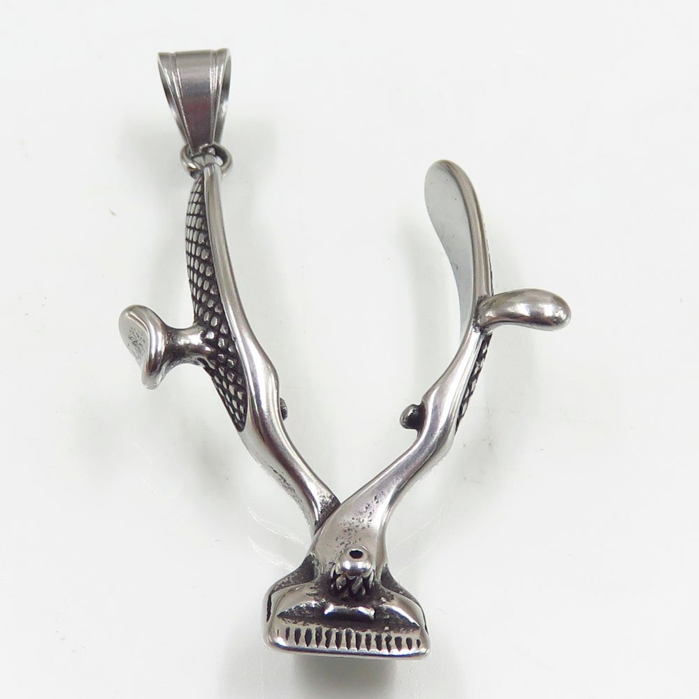 Tool shape modern design stainless steel custom pendant