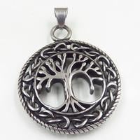 Jewelry Online laser cut tree pendant for necklace
