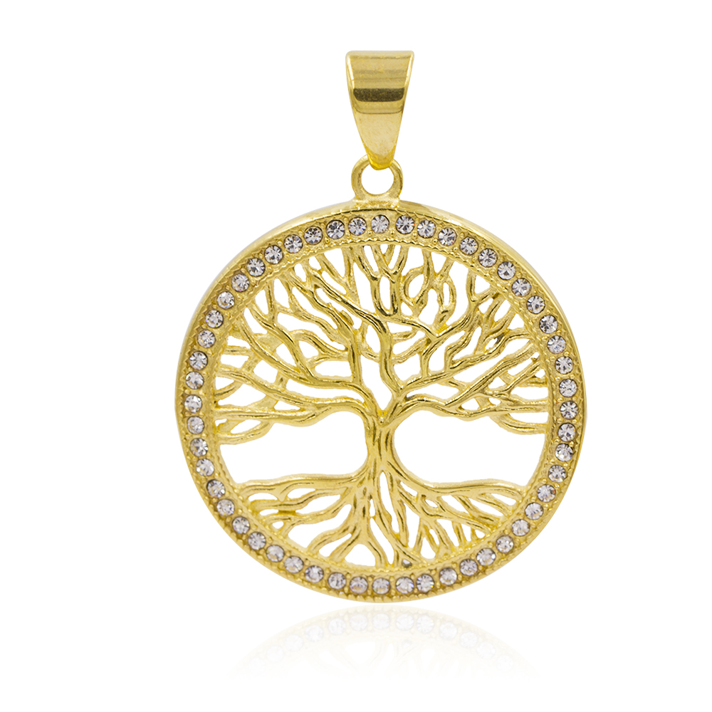 Custom stainless steel pendant simple gold pendant design necklace with pendant  VD057788-640
