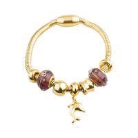 New bracelet 18k gold plated bracelet bangle for women AW00435ahlv-450